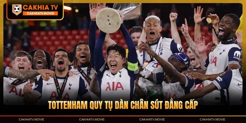 Tottenham quy tụ dàn chân sút đẳng cấp