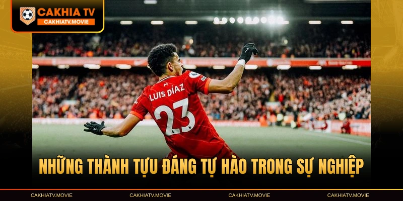 Những thành tựu đáng tự hào trong sự nghiệp